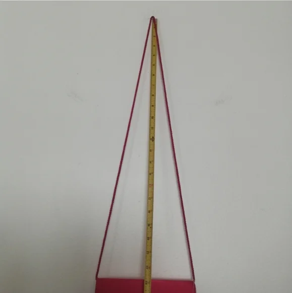 NWT Valerie Stevens Red Satin Dress Evening Shoulder Bag - Picture 12 of 12